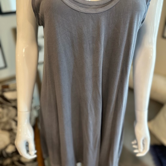 Splendid Grey Tank Dress - Picture 2 of 4
